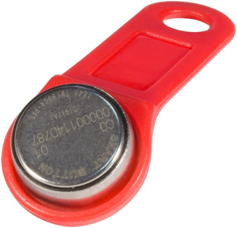 Ключ ТМ DS1990A-F5 красный