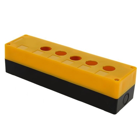 Корпус КП105 для кнопок желтый EKF PROxima