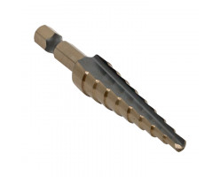 Ступенчатое сверло ST-4-12/1 HSS (9 ступ.)