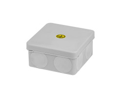 Коробка КУП двухкомпонентная ОП 80х80х40 мм, шина 6х9, 8 групп, IP66, инд. штрихкод TDM