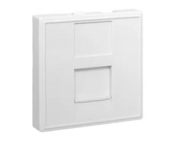 Розетка RJ45 кат. 6, 2 модуля EKF
