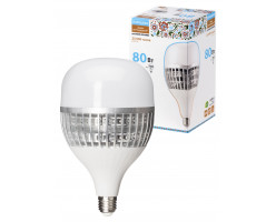 Лампа НЛ-LED-Т-80Вт-230В-6500К-Е27 (130x223 мм) Народная TDM