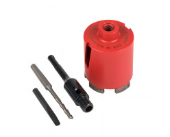 Коронка алмазная DCH-68 Laser M16 SDS-Plus EKF Expert