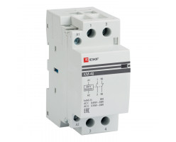 Контактор модульный КМ 40А NО+NC (2 мод.) EKF PROxima