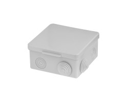 Коробка ОП 100х100х55мм, крышка, IP54, 8вх. TDM
