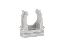 Крепеж-клипса d20 мм (10 шт) серая EKF-Plast