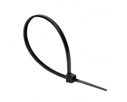 Хомут P6.6 стандартный (ч), 3.6x140 (100шт) FlexLo