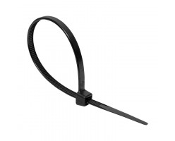 Хомут P6.6 стандартный (ч), 4.6x180 (100шт) FlexLo