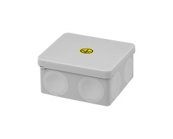 Коробка КУП двухкомпонентная ОП 100х100х50 мм, шина 6х9, 8 групп, IP66, инд. штрихкод TDM