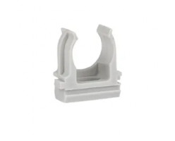 Крепеж-клипса d20 мм (100 шт) серая EKF-Plast