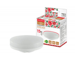 Лампа НЛ-LED-GX53-15Вт-3000К-230В Народная TDM
