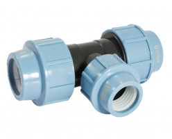 Тройник переходной разборный 32*20-32 ПНД Unipump