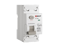 УЗО ВД-100N 2P 63А 30мА AC эл-мех 6кА PROXIMA EKF