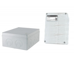 Коробка ОП 240х195х90мм, крышка, IP55, кабельные ввода d28-3 шт., d37-2 шт., TDM