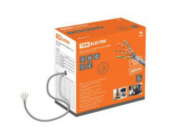 Кабель U/UTP Cat 5e 4*2*24AWG solid (305м) серый ПВХ TDM