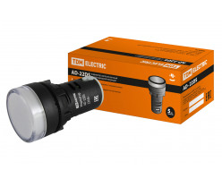 Лампа AD-22DS (LED) матрица d22мм белый 230В TDM