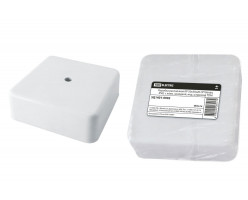 Коробка КР 50х50х20 ОП белая, IP40, с клем. колодкой, инд. штрихкод TDM