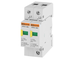 Разрядник ОПС1-D 2Р In=5kA Un=230B Im=10kA TDM
