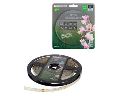 Лента светодиодная SMD2835-60 LED/м-IP65-12 В-4,8 Вт/м-4000 К (5 м) блистер TDM