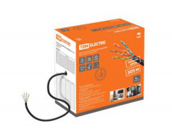 Кабель U/UTP Cat 5e 4*2*24AWG solid (305м) черный PE TDM