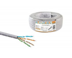 Кабель U/UTP Cat 5e 4х2х24AWG CCA (25м) PVC, серый