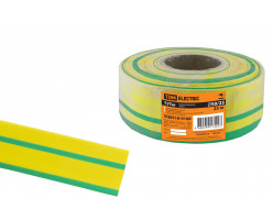 Трубка ТУТнг 50/25 желто-зеленая (25 м/ролл) TDM