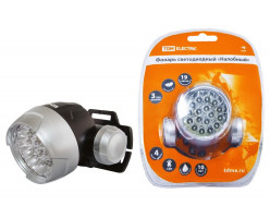Фонарь налобный 18Вт LED 54лм/Вт IP54 TDM