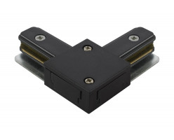 Коннектор L-образный для шинопровода TLC-01-BL-L, черный, TDM