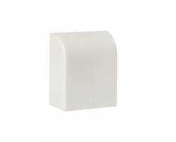 Заглушка (20х10) (4 шт) белая EKF-Plast