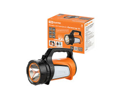 Фонарь Прожектор 10, акк.10Вт LED+12 SMD+12 SMD, 350лм, 3,7В 2,4А*ч, USB TD
