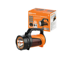 Фонарь Прожектор 9, акк. 10Вт LED 350лм, 3,7В 2,4А*ч, USB TD