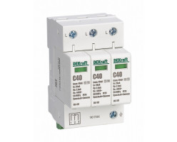 Ограничитель перенапряжений 3P 40кА класс C 440В DEKraft