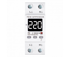 Реле напряжения RE V-50A W rostokelectro