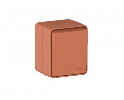 Выключатель ОП-1 10АХ IP54 Терракот AtlasDesign Profi54