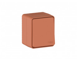 Переключатель ОП-1 10АХ IP54 Терракот AtlasDesign Profi54