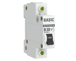 ВА 47-29 1Р 20А,В,4,5кА EKF Basic