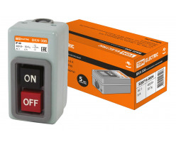 Выключатель кнопочный ВКН-306 3Р 6А 230/400В IP40 TDM