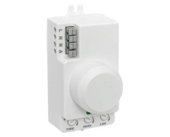 Микроволновый датчик движения бел. 1200Вт 360гр. до 10м IP20 MW-700 EKF PROxima