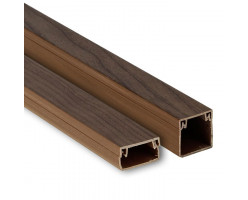 Кабель-канал 20*10 темн. дерев. (96 м.) Plast