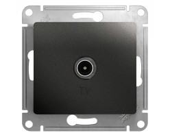Розетка оконечная 1DB TV антрацит