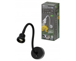 Спот СГС-03 3 Вт, 4000К, IP20, Кассия, с выкл, черный, TDM