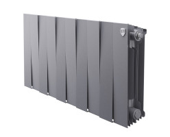 Радиатор биметалл 300/80/10 Royal Thermo PianoForte Silver Satin