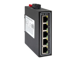 Промышленный неуправляемый коммутатор U-5T, 5 портов 10/100Base-T(X) RJ45, монтаж на динрейку TSX EK