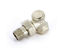 Клапан д/рад-ра обратный НВ 1/2" угловой u-f