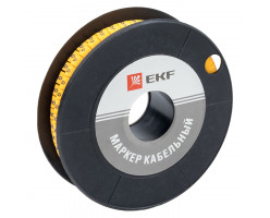 Маркер кабельный 1,5мм2  "9" (1000шт)  (EC-0) EKF
