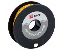 Маркер кабельный 1,5мм2  "N" (1000шт)  (EC-0) EKF