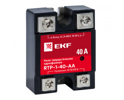 Реле твердотельное однофазное RTP-40-AA EKF PROxim