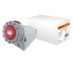 Розетка наружной установки 125А 3Р+РЕ 380В IP67 TDM