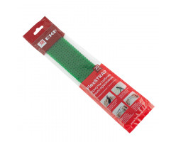 Хомут гибкий (20шт) зеленый FlexSTRAP EKF