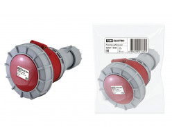 Розетка кабельная 16А 3Р+РЕ 380В IP67 TDM